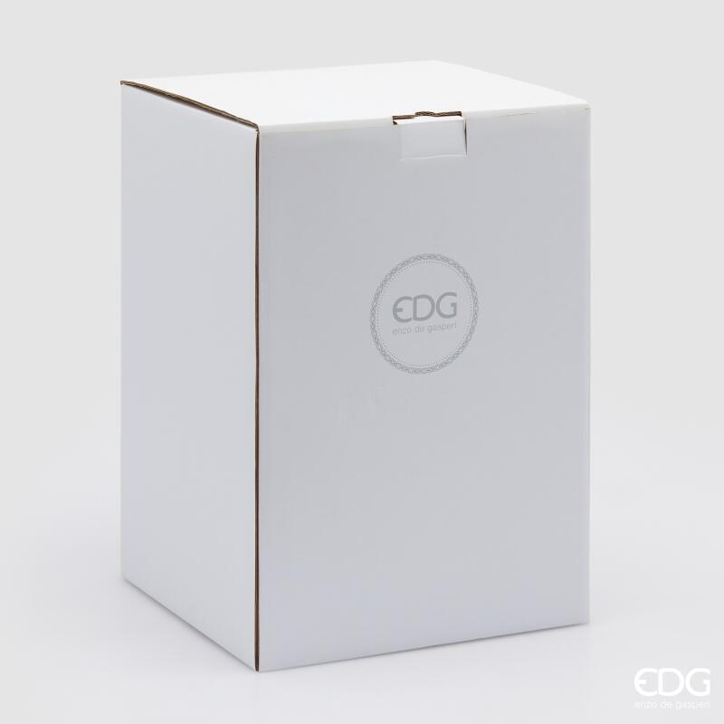 edg enzo de gasperi edg enzo de gasperi contenitore renna natale h 21 cm d 11 cm green red ean 8059824539656