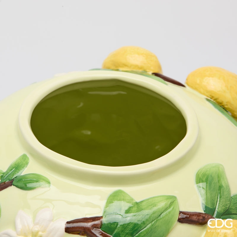 edg enzo de gasperi edg enzo de gasperi vaso limoni bombato h 405 cm d 34 cm mix verde ean 8059824624635