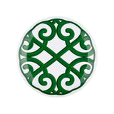 guzzini guzzini set 6 posti tavola harmonia natalizia porcellana bianco verde 18 pz ean 13291464