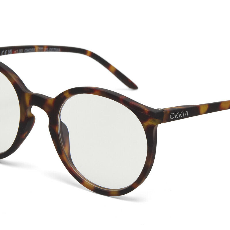 okkia okkia occhiale da lettura mod bologna premontato soft touch classic havana diottrie 2 00 ean 8056211374128