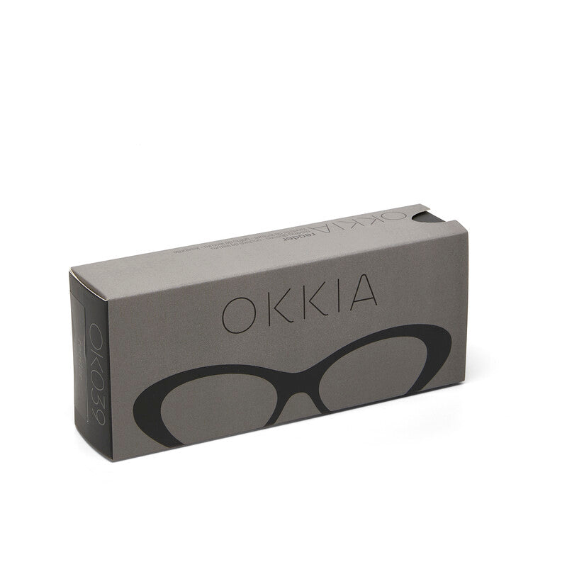 okkia okkia occhiale da lettura mod lina cat eye nero diottrie 1 50 ean 8055773199910