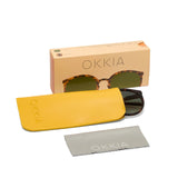 okkia okkia occhiale da sole premontato mod berlino classic havana ean 8056211371295