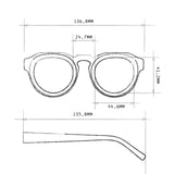 okkia okkia occhiale da sole premontato mod zeno classic havana ean 8055773197213