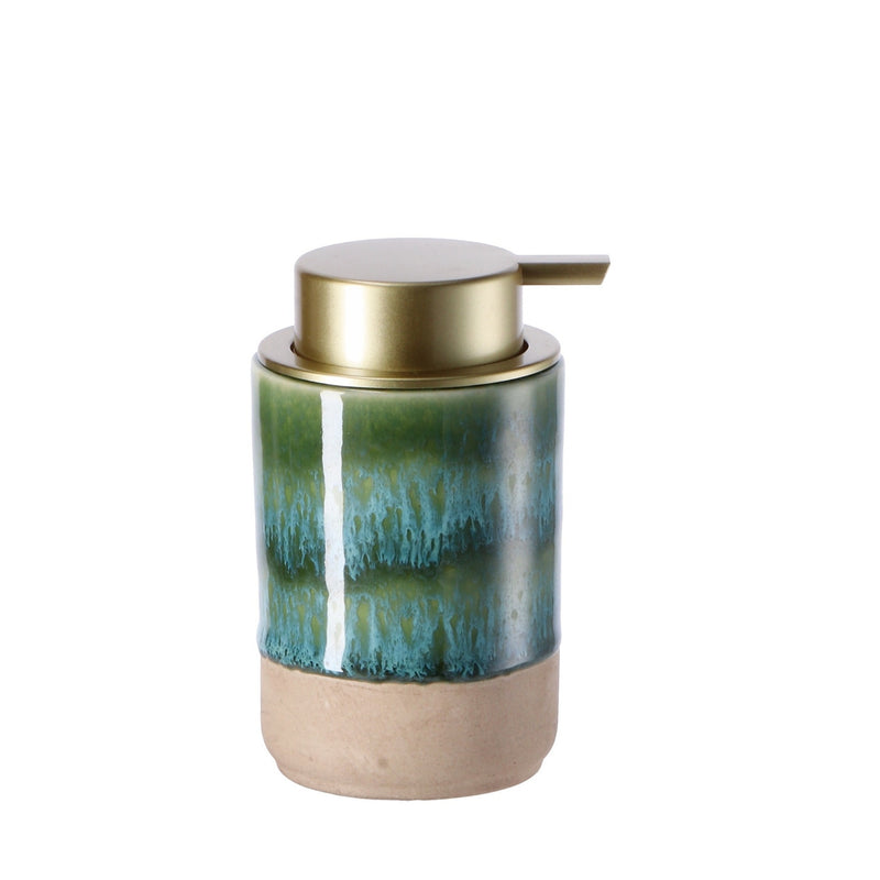 regalo italiano regalo italiano dispenser sapone ceramica ass d 9 cm h 14 cm dosatore bagno moderno porta sapone liquido 1 pz ean 8057586010024