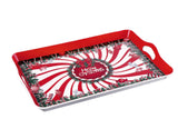 regalo italiano regalo italiano vassoio rettangolare natale plastica 53 x 35 cm h 5 cm ass multicolor 1 pz ean 8057586065079
