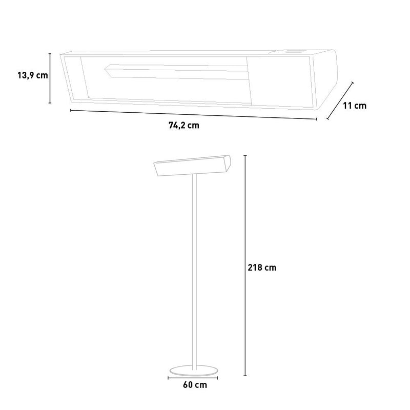 immagine-5-sined-caldo-vetro-nero-piedistallo-riscaldatore-infrarossi-da-2000w-con-palo-nero-e-silver-ean-8025431016620