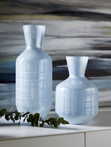 tognana tognana vaso quadretti bombato h 30 cm design nuvola ean 8056444358452