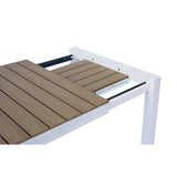 moia greenwood moia greenwood tavolo maiorca allungabile 160210x95 cm alluminio bianco con piano resin wood tavolo outdoor design moderno ean 8013054838019