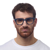 okkia okkia occhiale da lettura mod giovanni premontato soft touch spring anti luce blu magframe midnight diottrie 1 50 ean 8056211370724