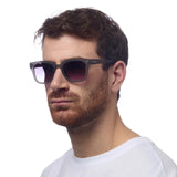 okkia okkia occhiale da sole premontato mod giovanni translucid grey with blue havana finals ean 8056211371400