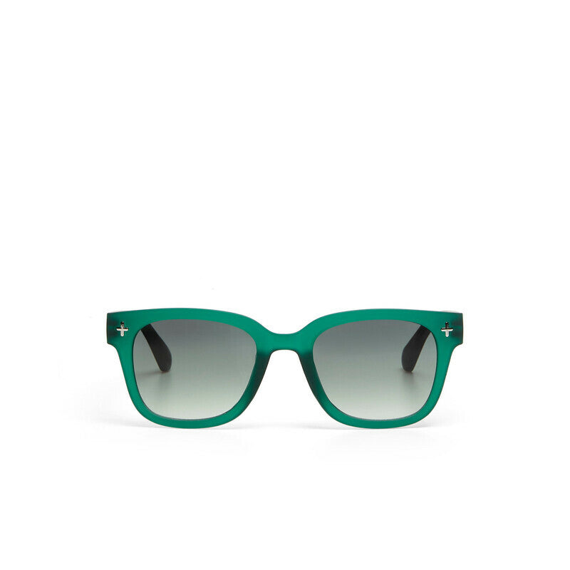 okkia okkia occhiale da sole premontato mod giovanni translucid verde soft touch con lenti verde ean 8056211375323