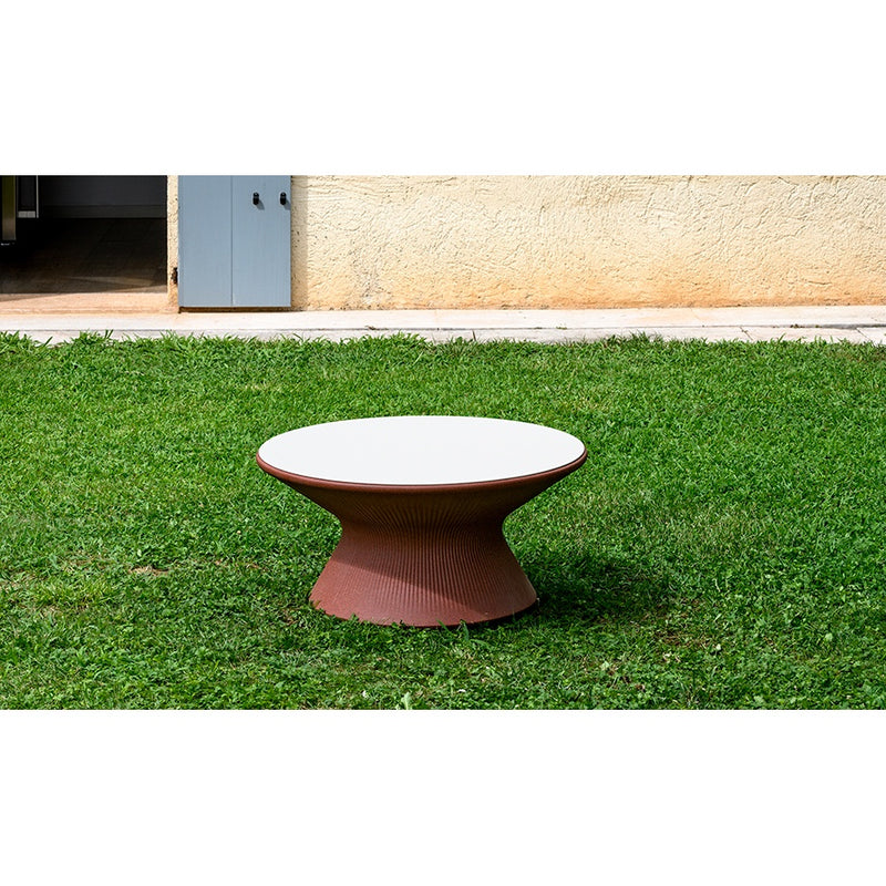 plust plust struttura tavolo fade coffee colore creta
