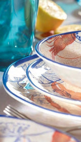 rose tulipani rose tulipani ciotola ocean life melamina d 115 cm ean 8018594611207