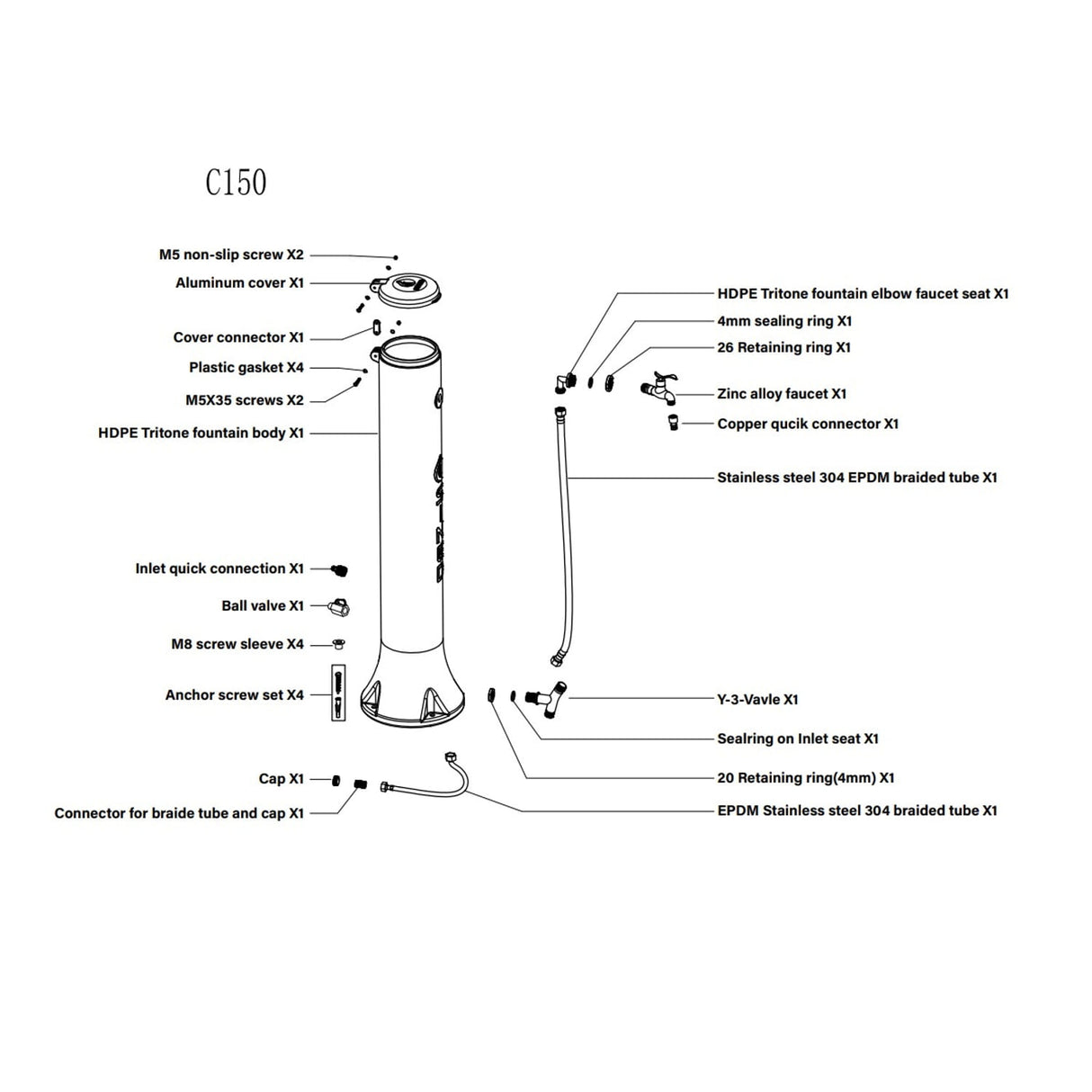 immagine-6-sined-tritone-fontanella-da-giardino-in-hdpe-con-predisposizione-per-attacchi-rapidi-nera-ean-8025431017849