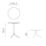 nardi nardi tavolo spritz senape rotondo ean 8010352058569