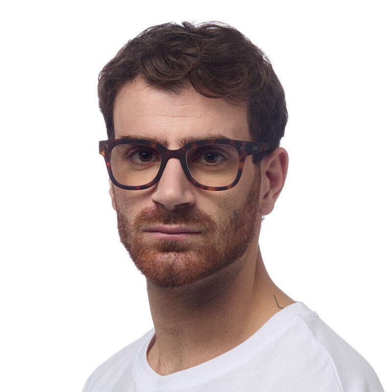 okkia okkia occhiale da lettura mod giovanni premontato soft touch spring anti luce blu magframe havana diottrie 1 50 ean 8056211370779