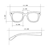 okkia okkia occhiale da sole premontato mod giovanni clear blue ean 8056211371417