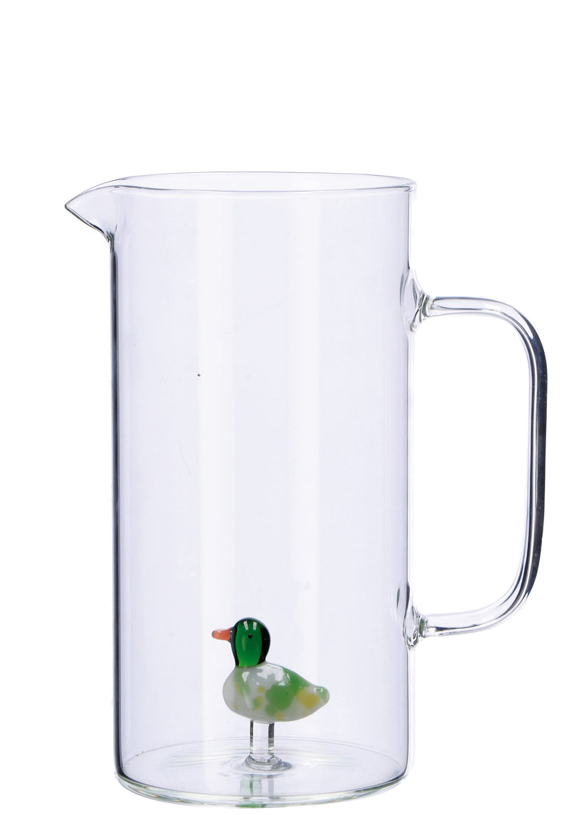 regalo italiano regalo italiano caraffa con decoro assortito 3d 12 lt vetro trasparente ean 8057586077362