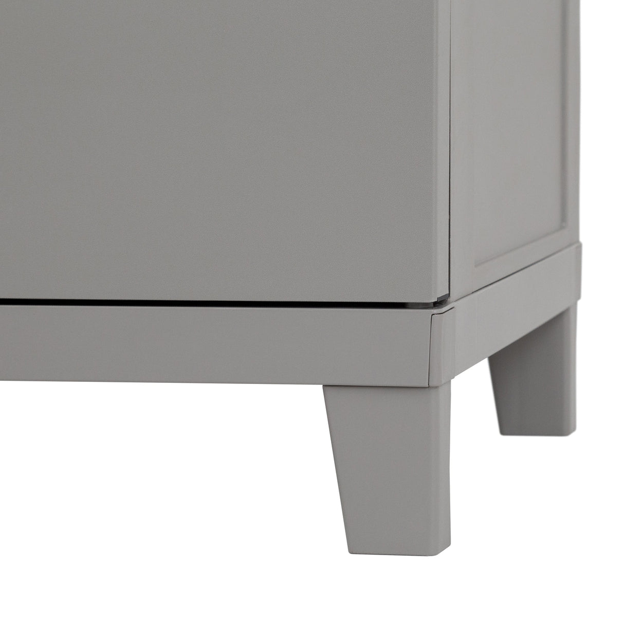 toomax toomax armadio 2 ante second life 66 x 40 cm h 88 cm grigio tortora mobile multiuso in plastica riciclata ean 8009371904551
