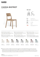 nardi nardi sedia cassia bistrot colore maya ean 8010352221420
