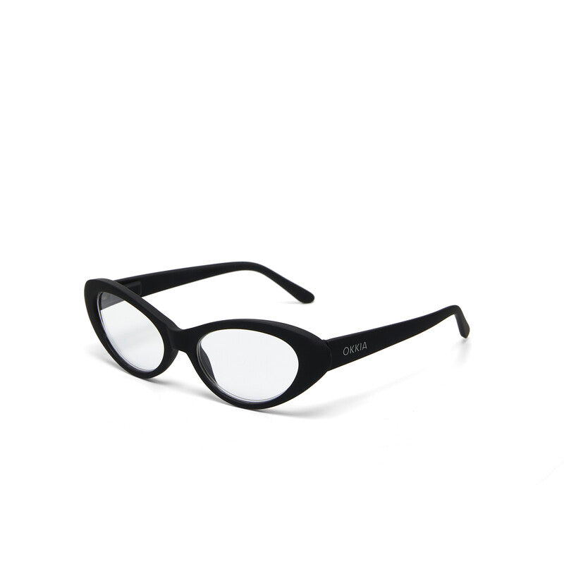 okkia okkia occhiale da lettura mod lina cat eye nero diottrie 1 00 ean 8055773199903