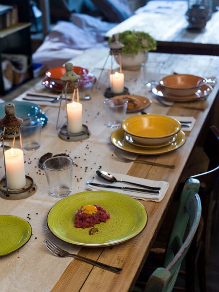 tognana tognana servizio tavola louise 18 pz art pepper multicolor ean 8000257524207