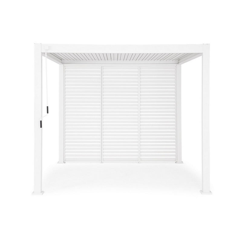 bizzotto bizzotto frangisole laterale per pergola ocean h 238 cm l 93 cm bianco ean 8051836466920