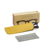 okkia okkia occhiale da lettura mod firenze premontato soft touch classic havana diottrie 1 50 ean 8056211374791