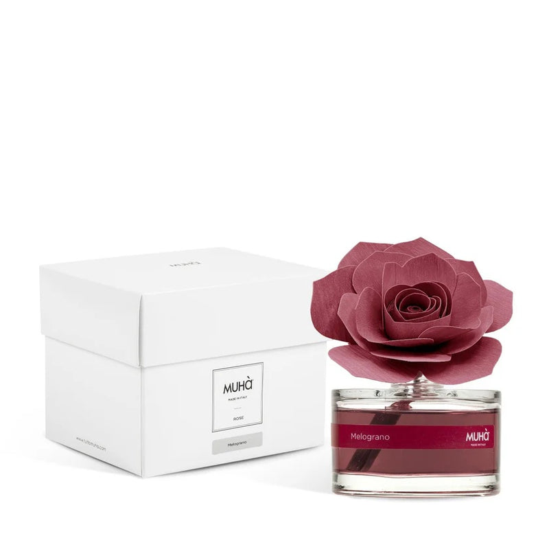 Diffuseur de parfum Muhà Rose Bordeaux Dragées Grenade 50 ml