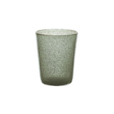 Zani Serafino Tumbler Verre à Eau Gris en Pâte de Verre