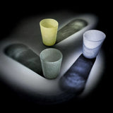 Zani Serafino Memento Tumbler Verre à eau Kiwi en pâte de verre