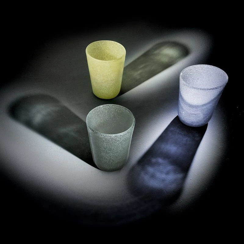 Zani Serafino Gobelet à eau en pâte de verre Lavande