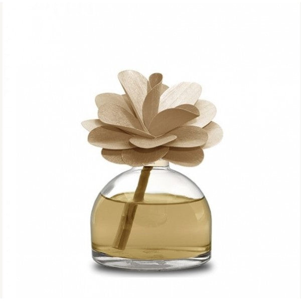 Muhà Flower Diffuseur de Parfum Camélia 200ml Vanille & Ambre Pure