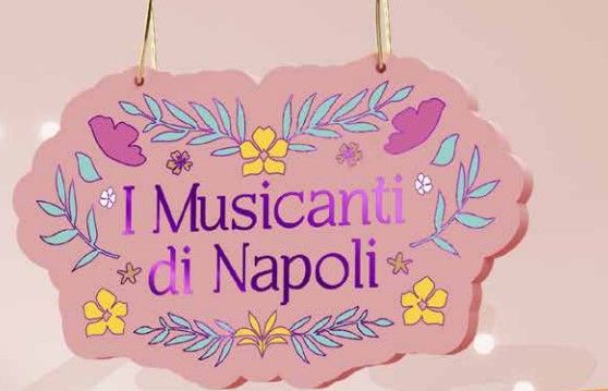 Maxtris Line I Musicanti di Napoli Pianola 350 Gr Oeufs Assortis