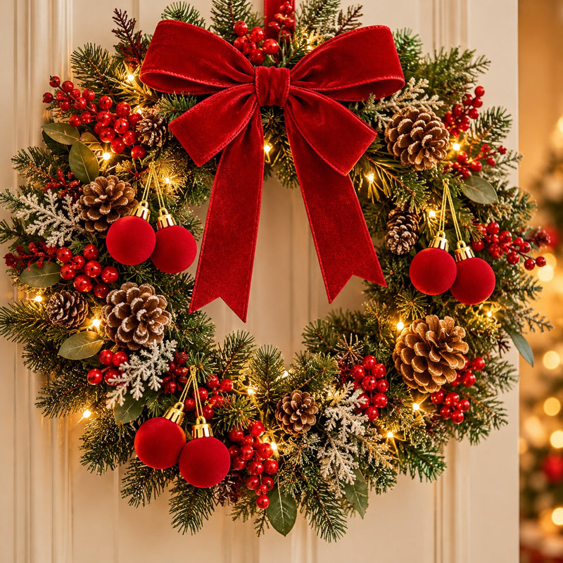 Piovaccari Set de 12 Clochettes de Noël Rouges Ø2 cm – Petites Clochettes Décoratives pour Sapin de Noël, Guirlandes, Décorations et Loisirs Créatifs