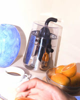 Alessi Toru Presse-agrumes électrique noir en acier inoxydable et résine thermoplastique