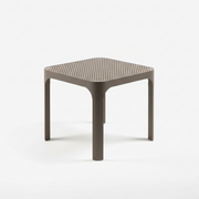 Nardi Table basse Net Table 40 Tourterelle Polypropylène Empilable