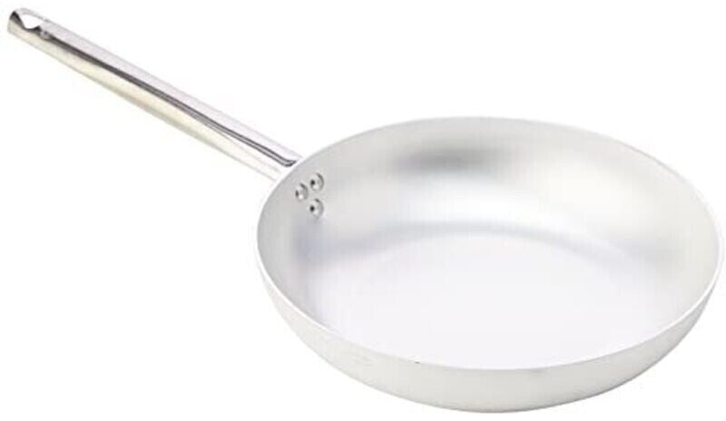 AGNELLI Sauteuse évasée haute Aluminium avec 1 queue Inox D 28 Cm