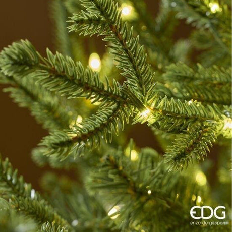 EDG Enzo De Gasperi Sapin Luciole avec Vase LED H90 cm IP44 Vert – Sapin de Noël Lumineux