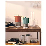 Alessi Vite Cafetière Espresso 3 tasses Gris chaud