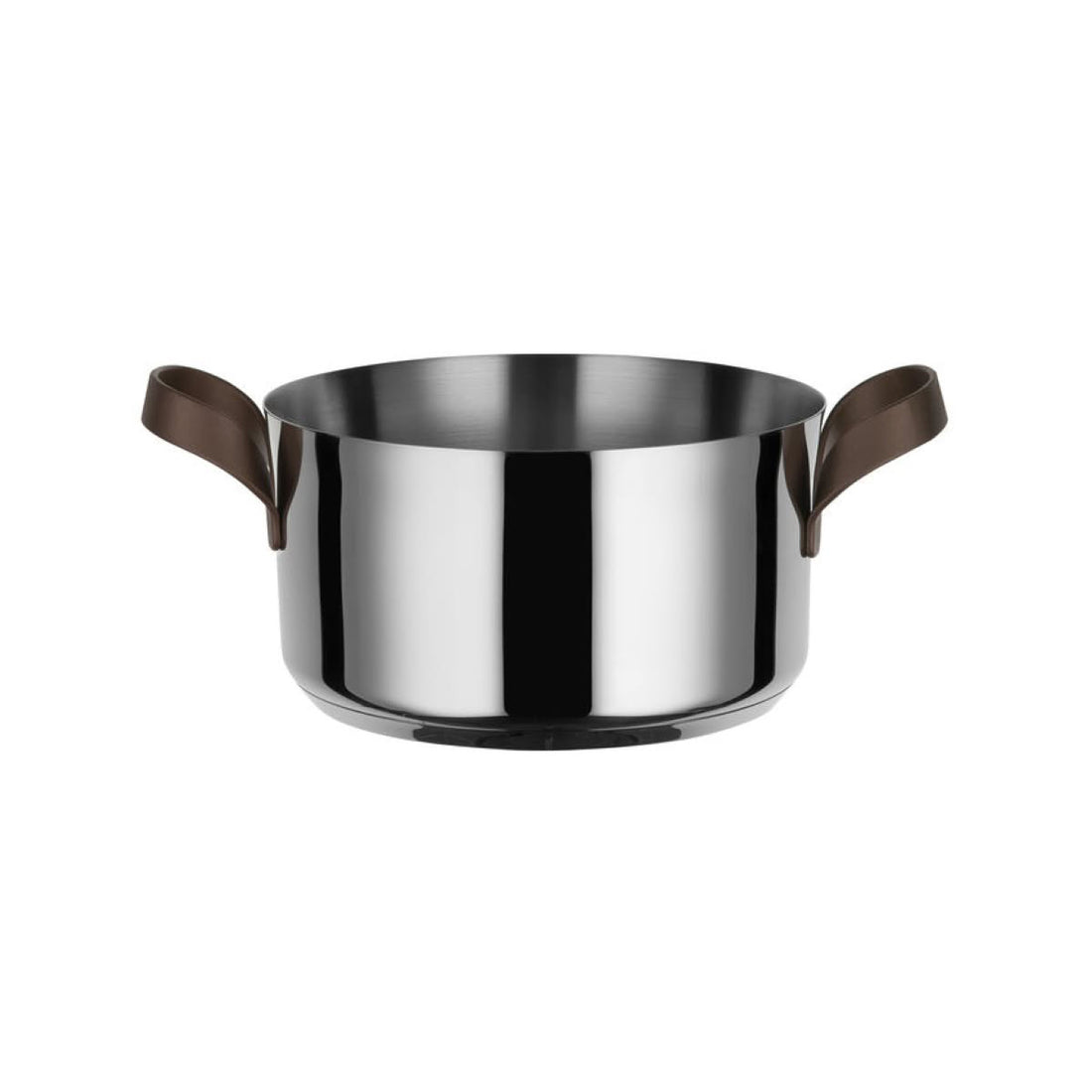 Alessi Edo Casserole à deux poignées en acier inoxydable Ø20 cm
