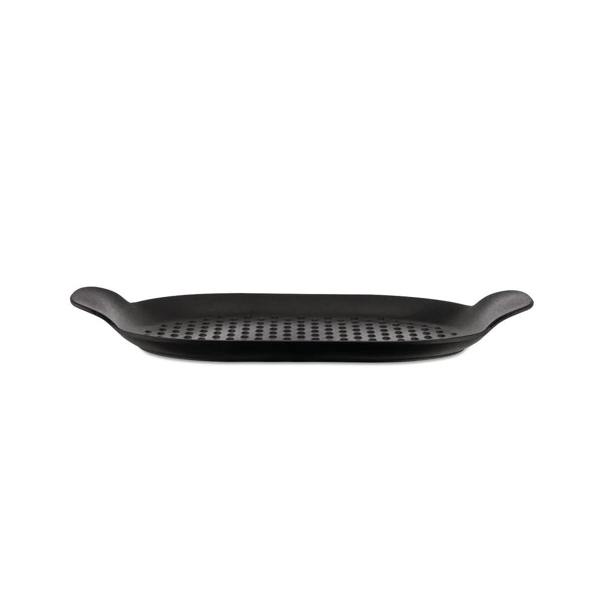Alessi Grill en fonte noire Edo
