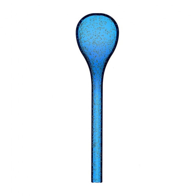 Zani Serafino Couverts à salade Salad Server Me Synth Méthacrylate Bleu profond