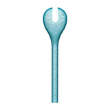 Zani Serafino Couverts à Salade Salad Server ME Synth Métal Acrylique Turquoise