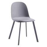Chaise Mael Dimo en PP Gris Clair