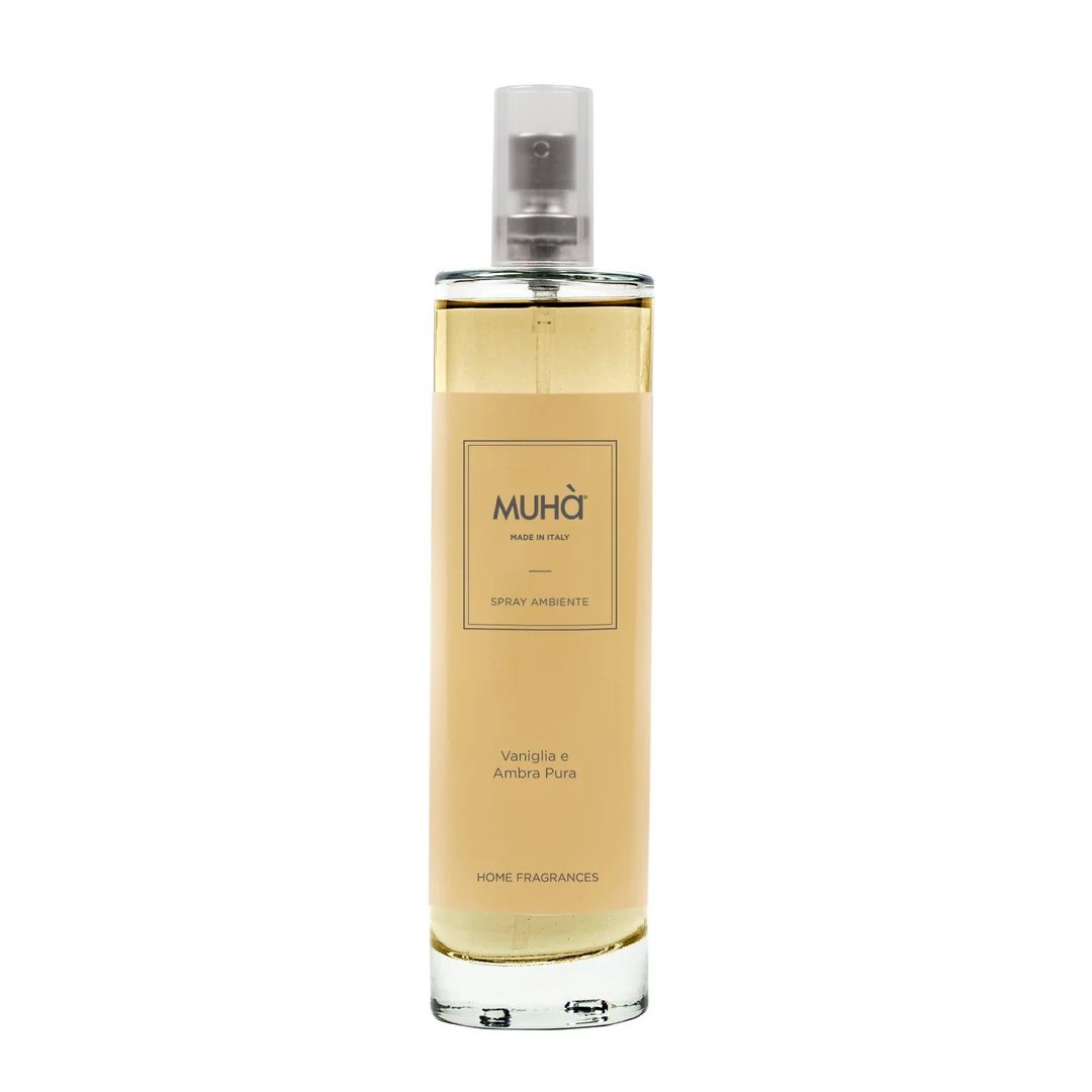 Muhà Spray Diffuseur Parfum Vanille et Ambre Pure 100 Ml