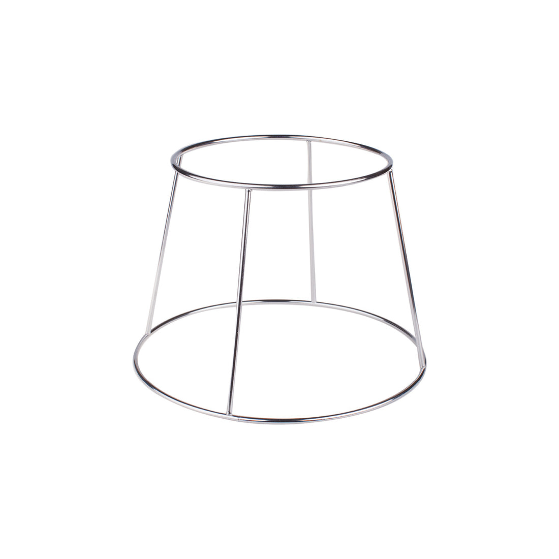AGNELLI Support de plateau en acier chromé D 19 / 28 cm