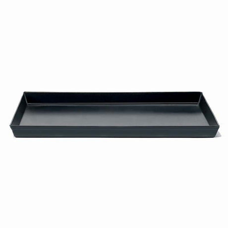 AGNELLI Plaque de cuisson rectangulaire en tôle bleue 30x23x3 cm