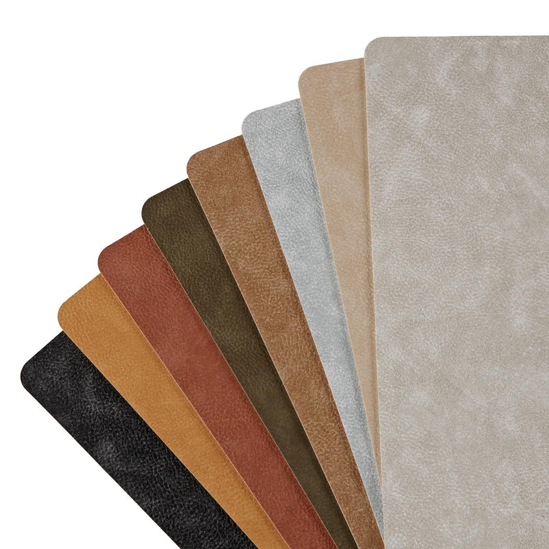 Versa Set de Table Beige 30x45 cm en PVC – Set de Table Pratique et Lavable