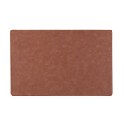 Versa Set de Table Marron 30x45 cm en PVC – Set de Table Pratique et Lavable